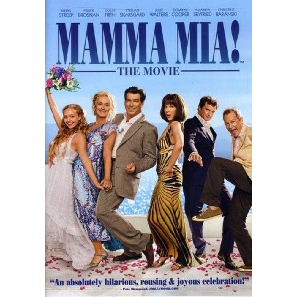 Mamma Mia! The Movie (DVD, 2008) Meryl Streep Amanda Seyfried Widescreen Musical
